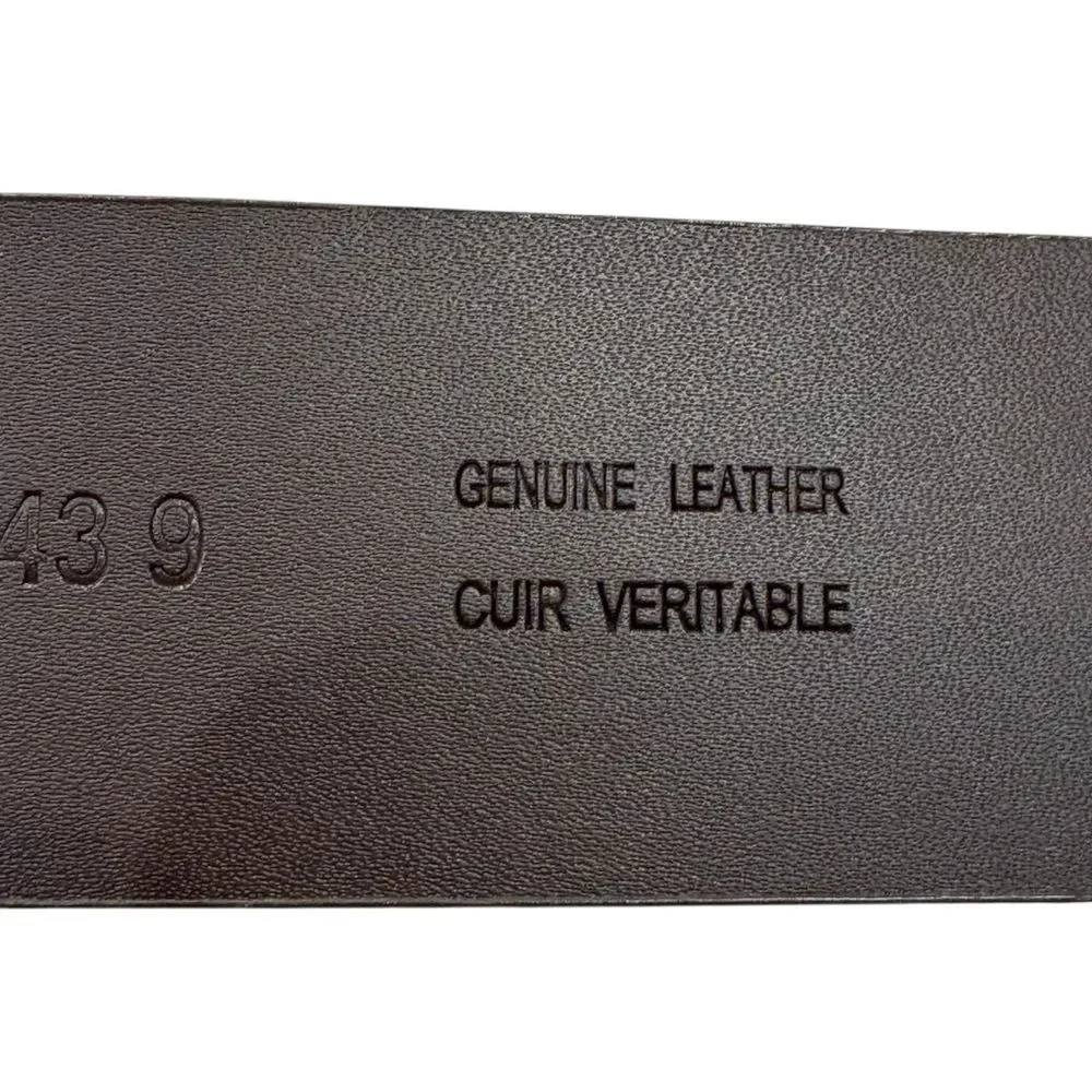 Men’s Brown Genuine Leather Belt 56/58